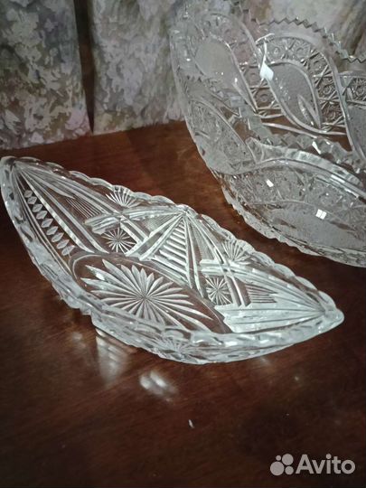 Салатницы ссср, пепельница хрусталь