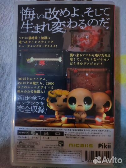 The binding of isaac nintendo switch