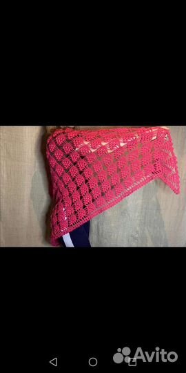 Шаль крючком на заказ)