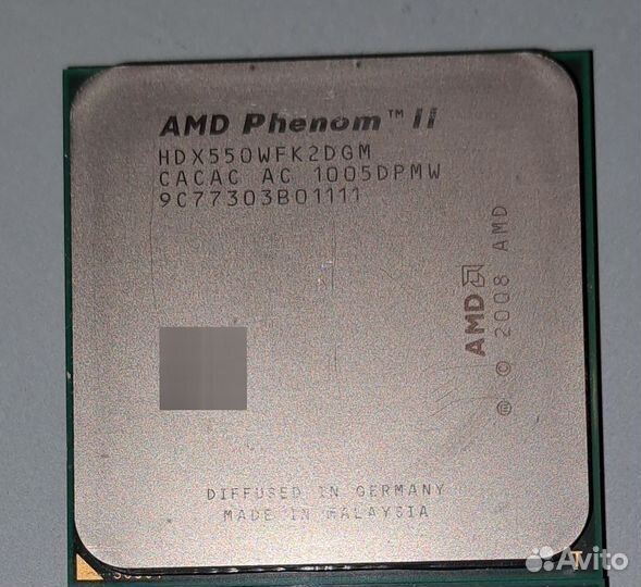 Процессор Phenom II X2 550
