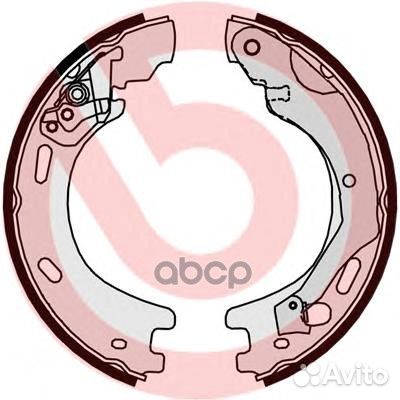 Колодки тормозные барабанные зад land rover DIS