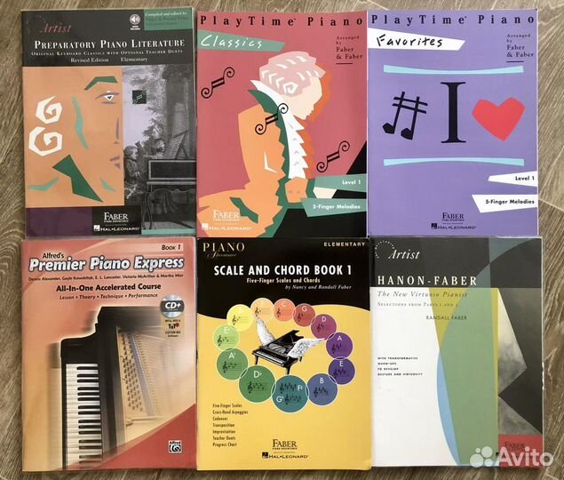 Ноты и учебники для фортепиано