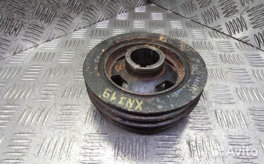 Шкив коленвала демпферный дизельный mitsubishi paj