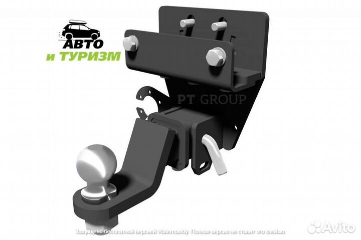 Тсу /съемный квадрат/ Toyota LC 300 2021