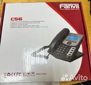 IP телефон Fanvil C56