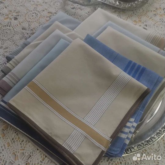 Мужские носовые платки винтаж