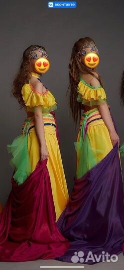 Костюм для восточного танца дуэтный