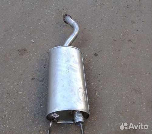 Резонатор бочка глушителя Toyota Land Cruiser-100