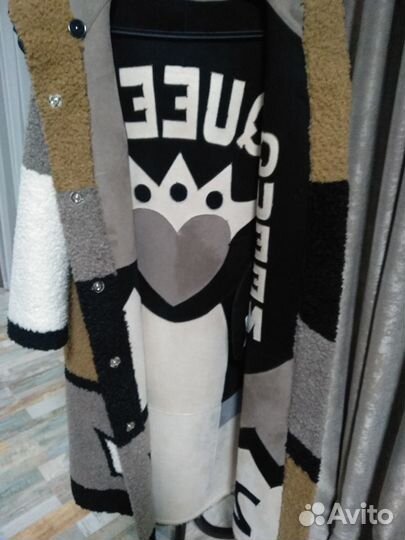 Шуба дубленка двусторонняя