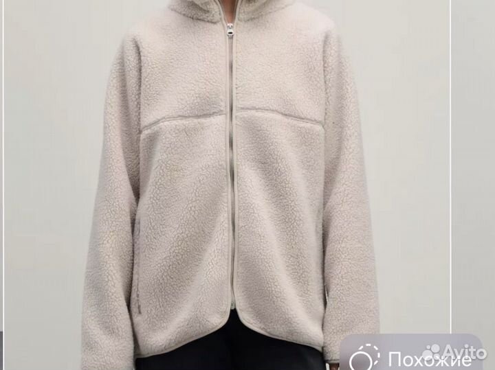 Куртка чебурашка меховая на молнии теплая тедди