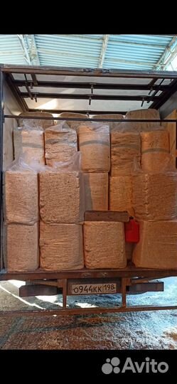 Опилки - стружка древесная 25 кг, в наличии