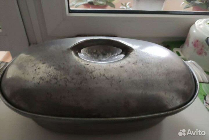 Утятница чугунная СССР 4 литра