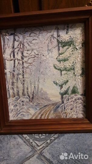 Картина Зима