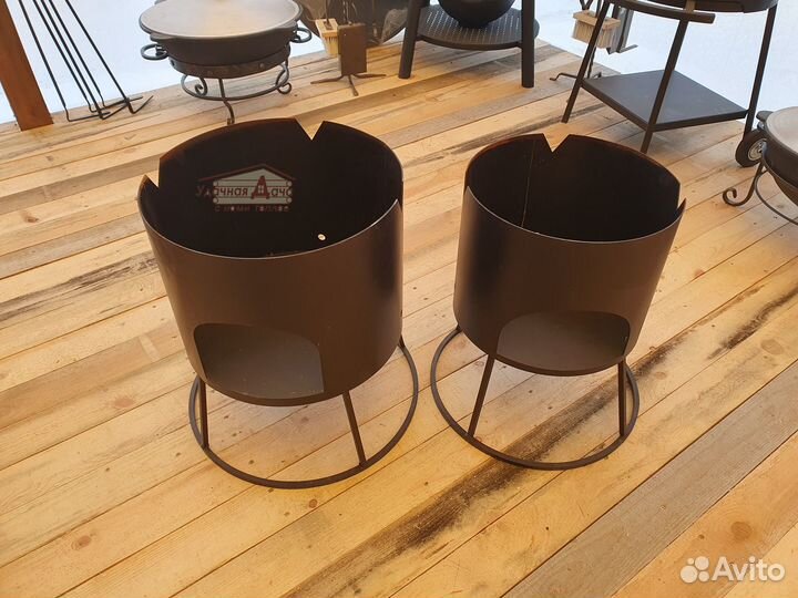 Печь под казан малая Везувий 6-8л (12л)