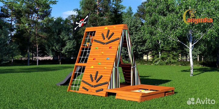 Спортивный комплекс уличный Савушка База 4