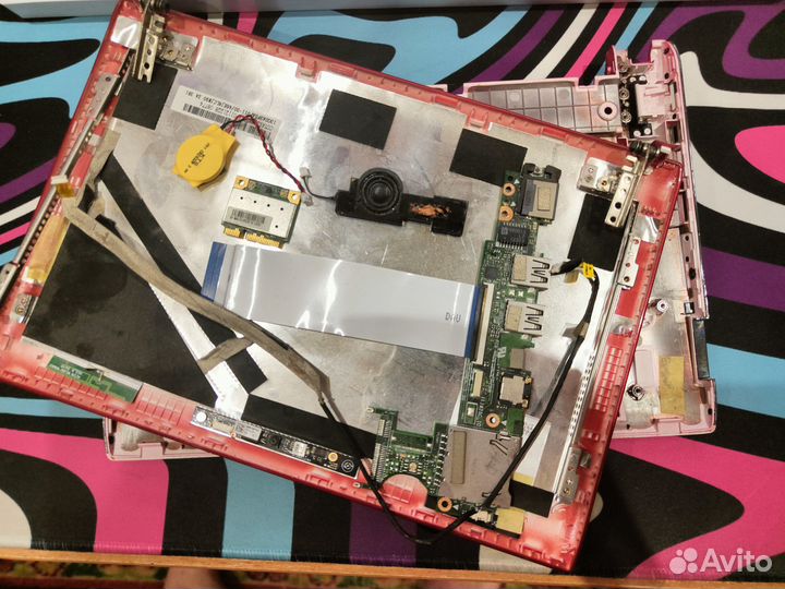 Различные запчасти для нетбука Asus 1025C