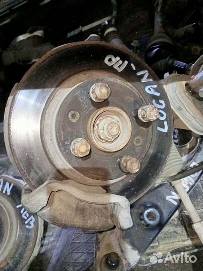 Тормозной диск на Renault Logan