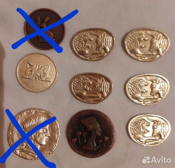 Монеты из магнита