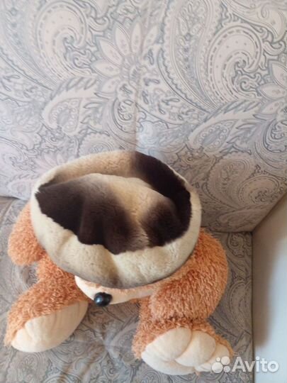 Меховой берет зимний