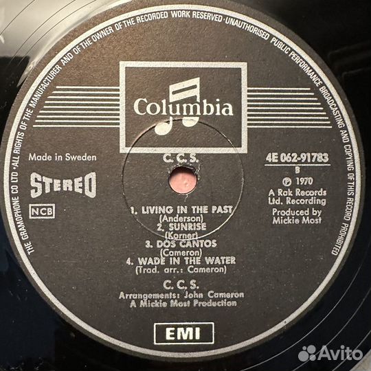 CCS – C.C.S. (Швеция 1970г.)