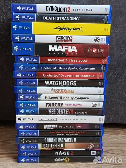 Игры на ps4 бу