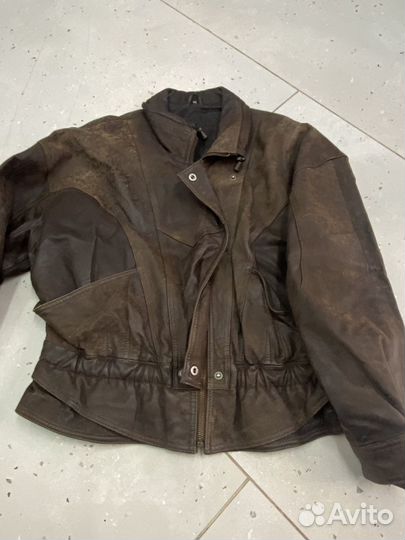 Куртка кожаная женская косуха 46-48