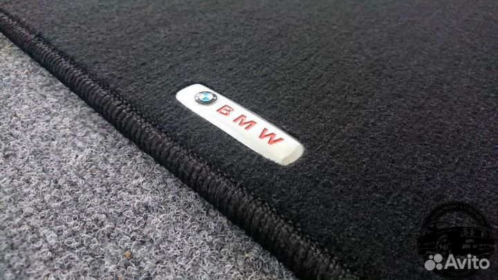 Автоковрики для BMW 5 серии e34, графит
