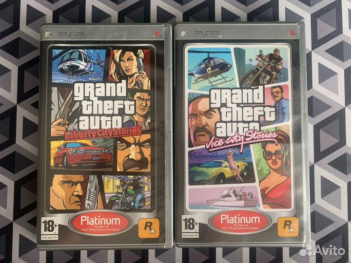 Grand Theft Auto Stories для PSP две части