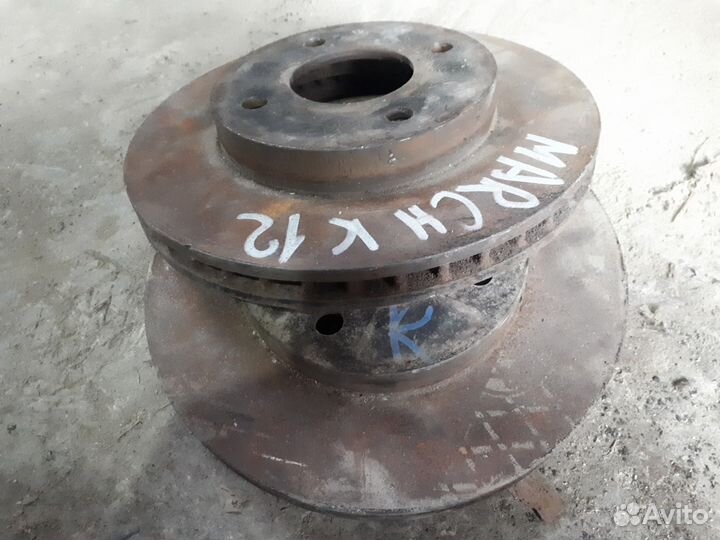 Диск тормозной ниссан марч, микра