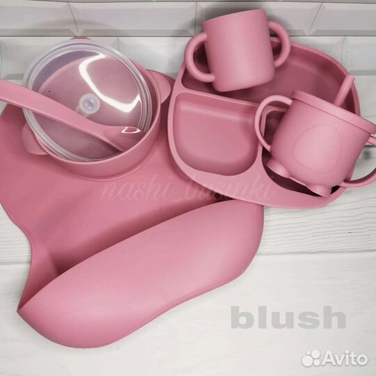 Детская посуда из пищевого силикона