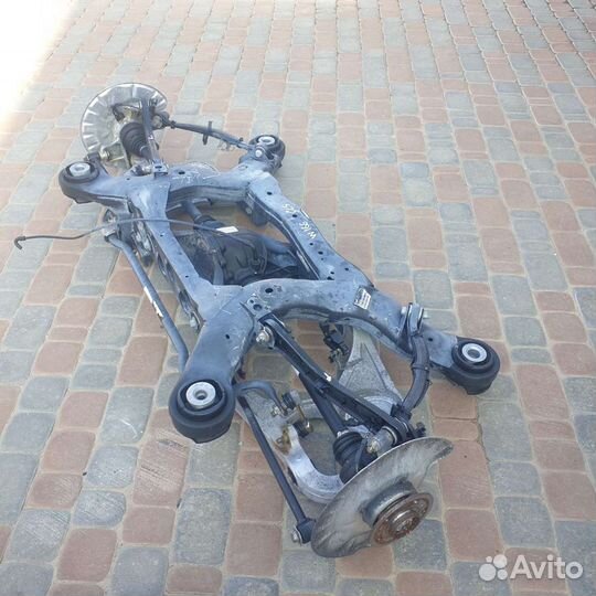 W166 Mercedes GLS X166 задний мост в сборе