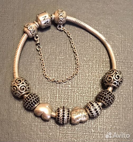 Pandora браслет с шармами оригинал