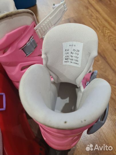 Роликовые коньки детские раздвижные