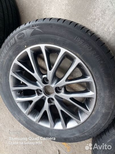 Колёса r15 на kia rio 3