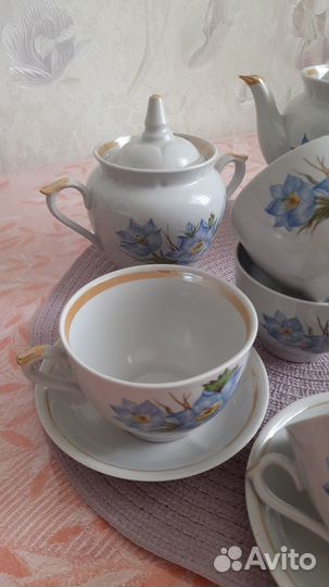 Чайные сервизы СССР, винтаж