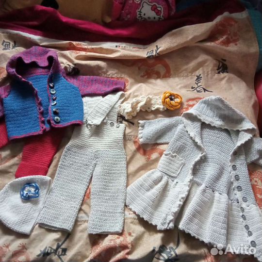 Детские вязанные Вещи от 0 и до 2 лет