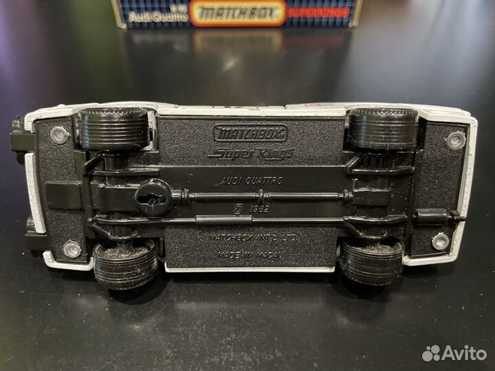 Машинка Audi Quattro (Matchbox, 1987 год, Макао)