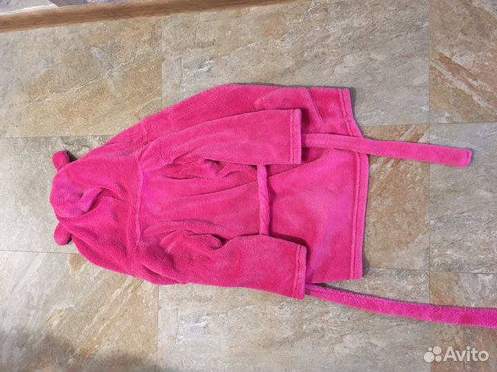 Детский махровый халат 104