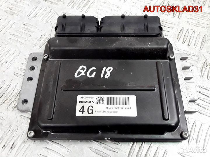 Блок эбу Nissan Primera P12E 1,8 qg18de MEC30020