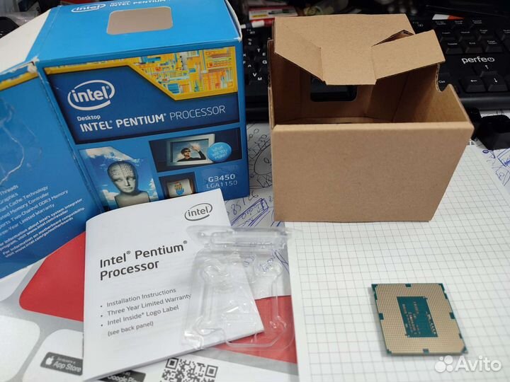 Процессор Intel pentium G3450