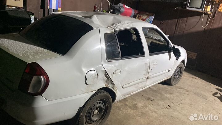 Renault Symbol 1.4 МТ, 2008, битый, 220 000 км