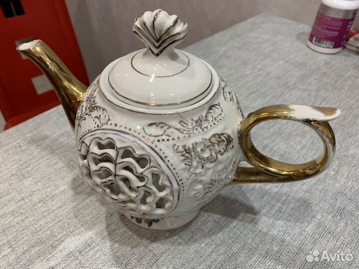 Чайник заварочный фарфор