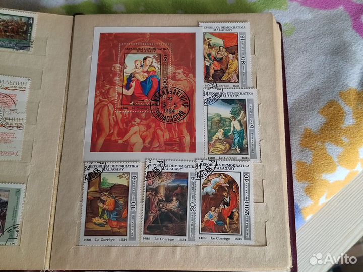 Марки СССР и др стран