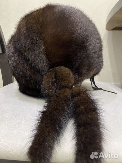 Шапка норковая женская новая
