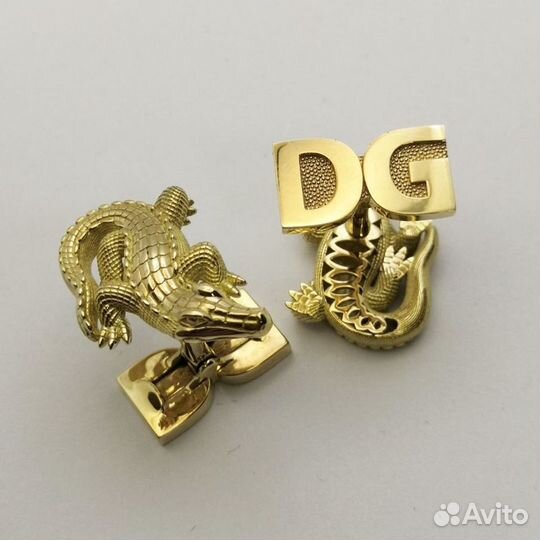 Золотые запонки