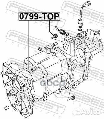 Пробка сливная масляного картера 0799TOP Febest