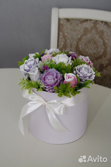 Букет из мыла ручной работы