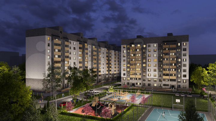 1-к. квартира, 33,3 м², 5/9 эт.