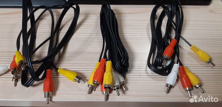 Кабели RCA (тюльпан)