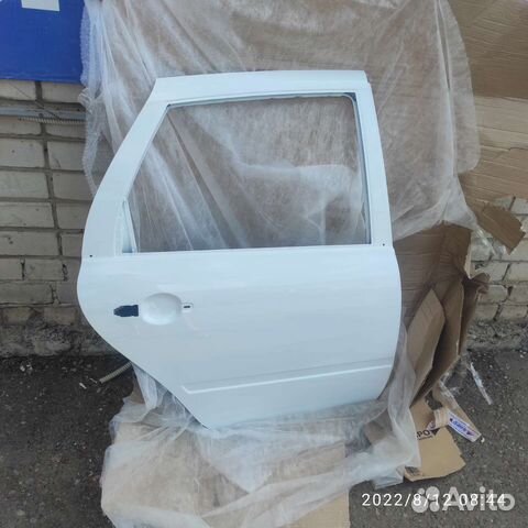 Дверь задняя правая Лада Гранта калина бел.обл